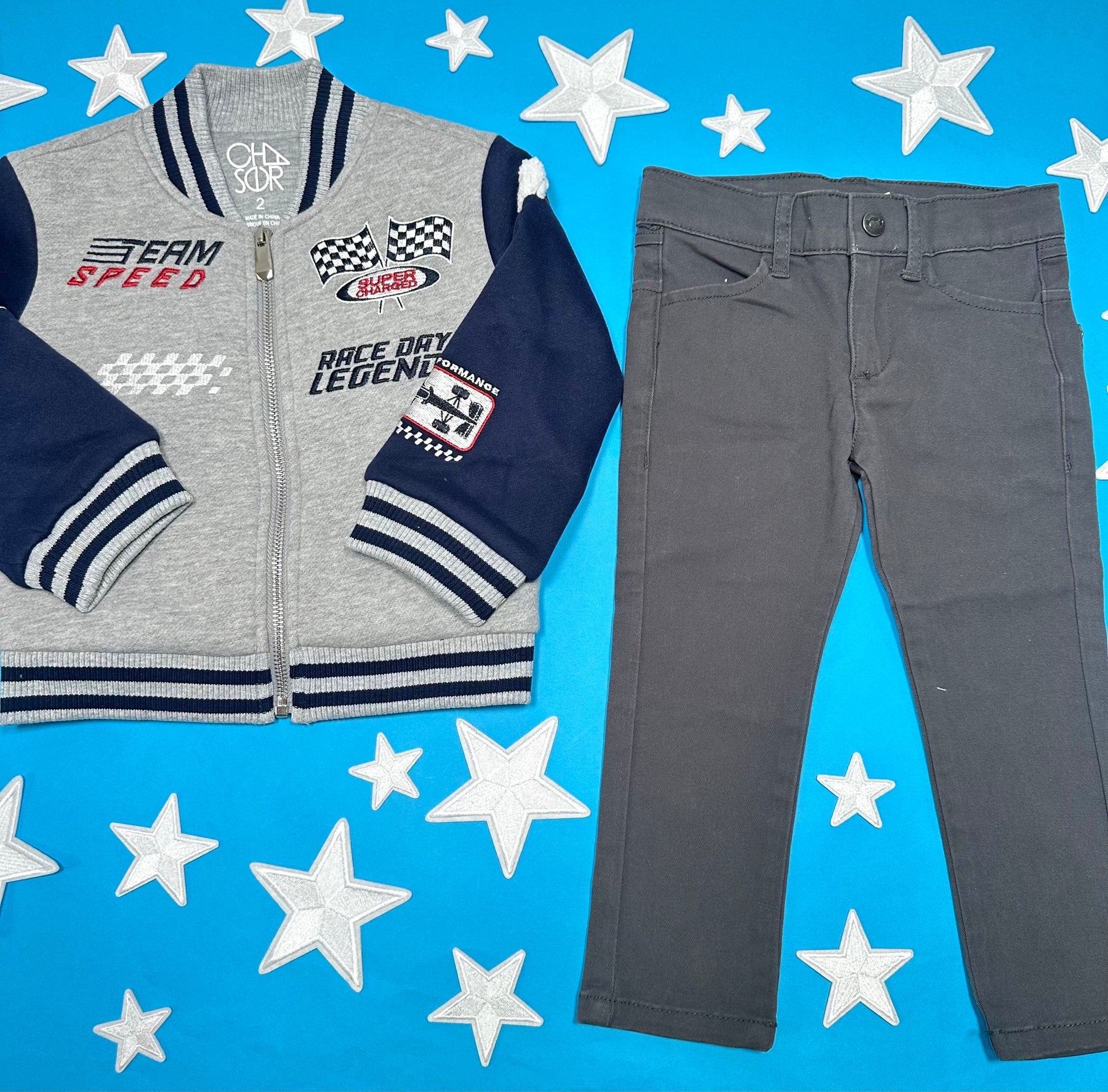RACE CAR BOMBER JACKET