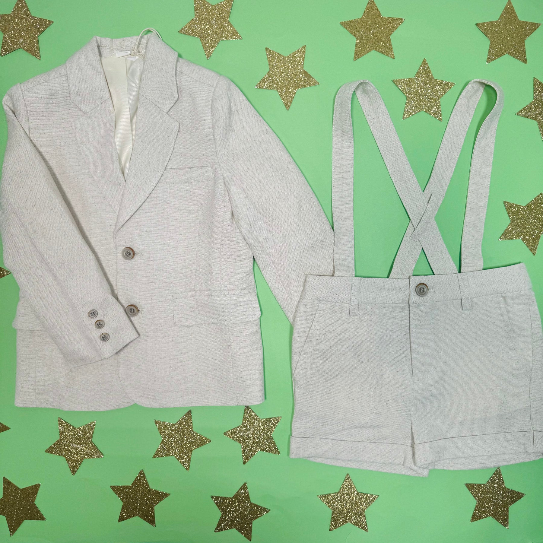 LINEN SEBASTIAN BLAZER - JACKETS