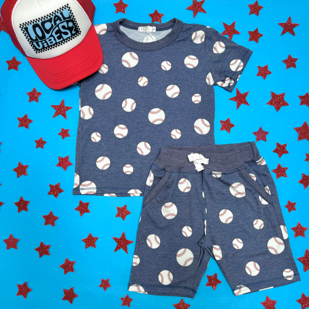 BASEBALL TSHIRT - SHORT SLEEVE TOPS