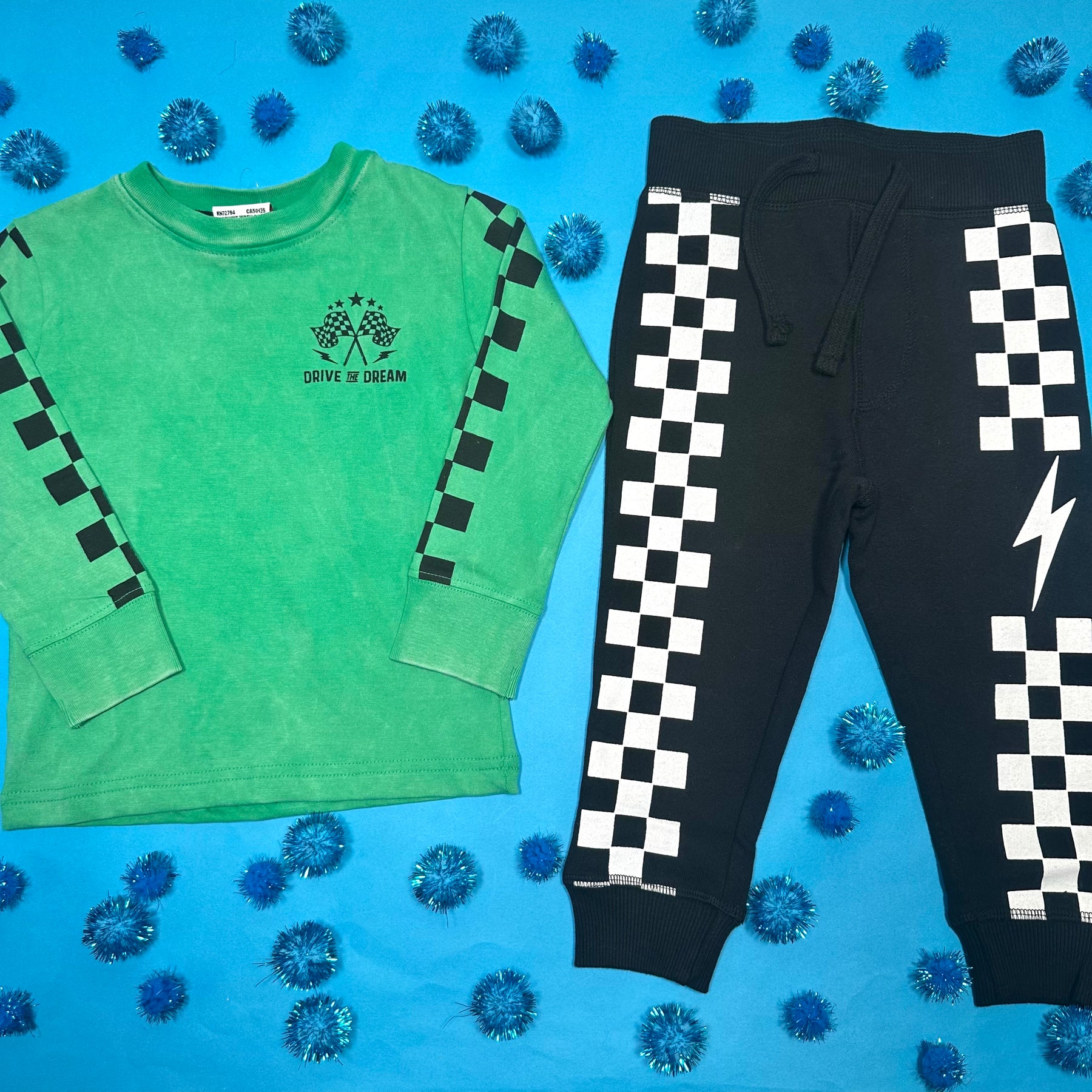 CHECKERED SWEATPANTS - SWEATPANTS