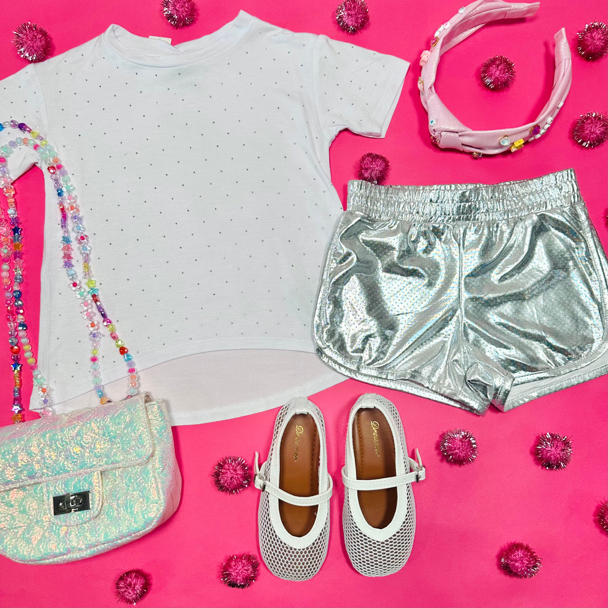 STUDDED TSHIRT - SHORT SLEEVE TOPS
