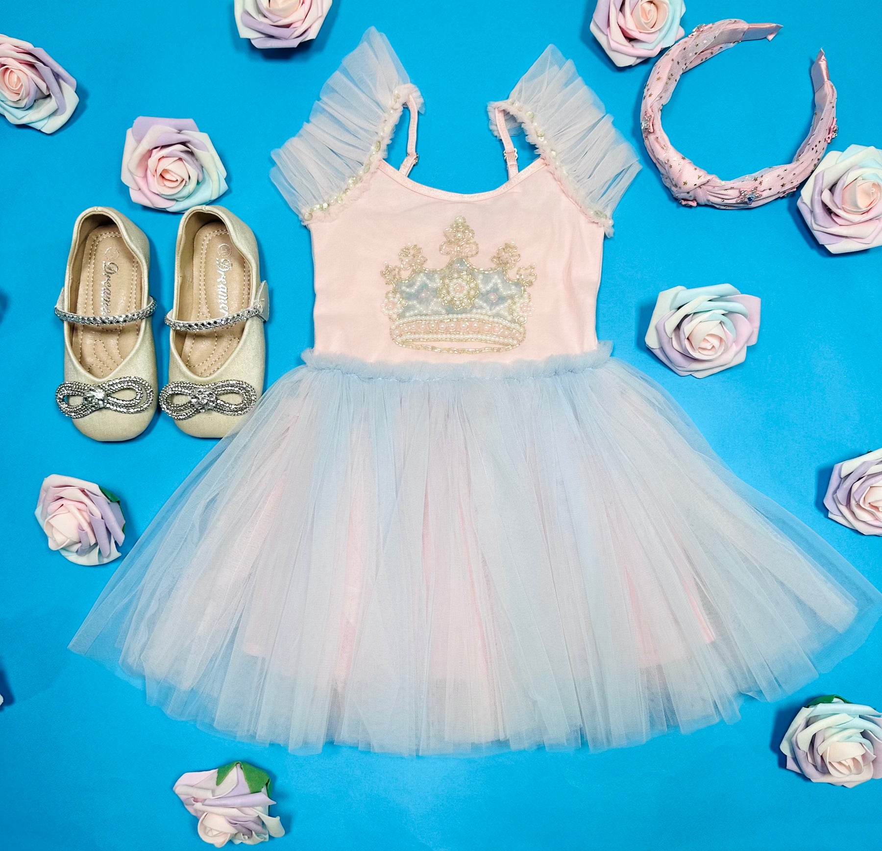 CROWN TUTU DRESS - DRESSES