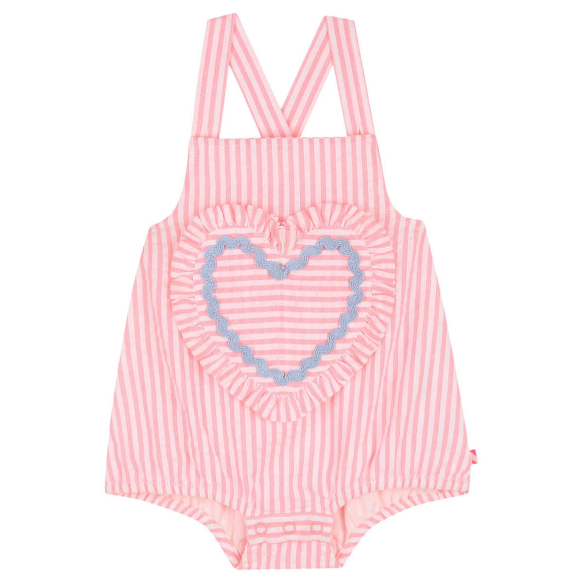 HEART OVERALL ROMPER