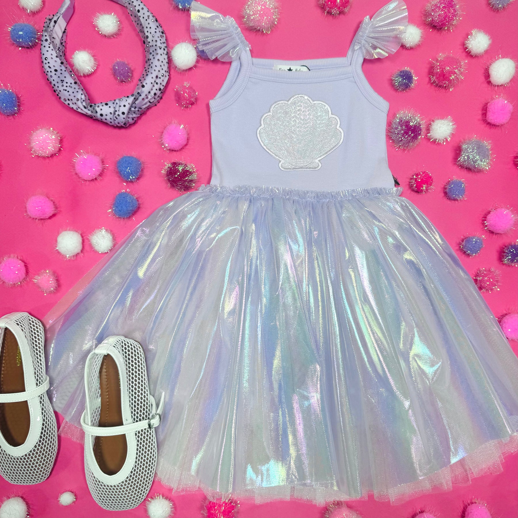 LILLY SHELL TUTU DRESS - DRESSES