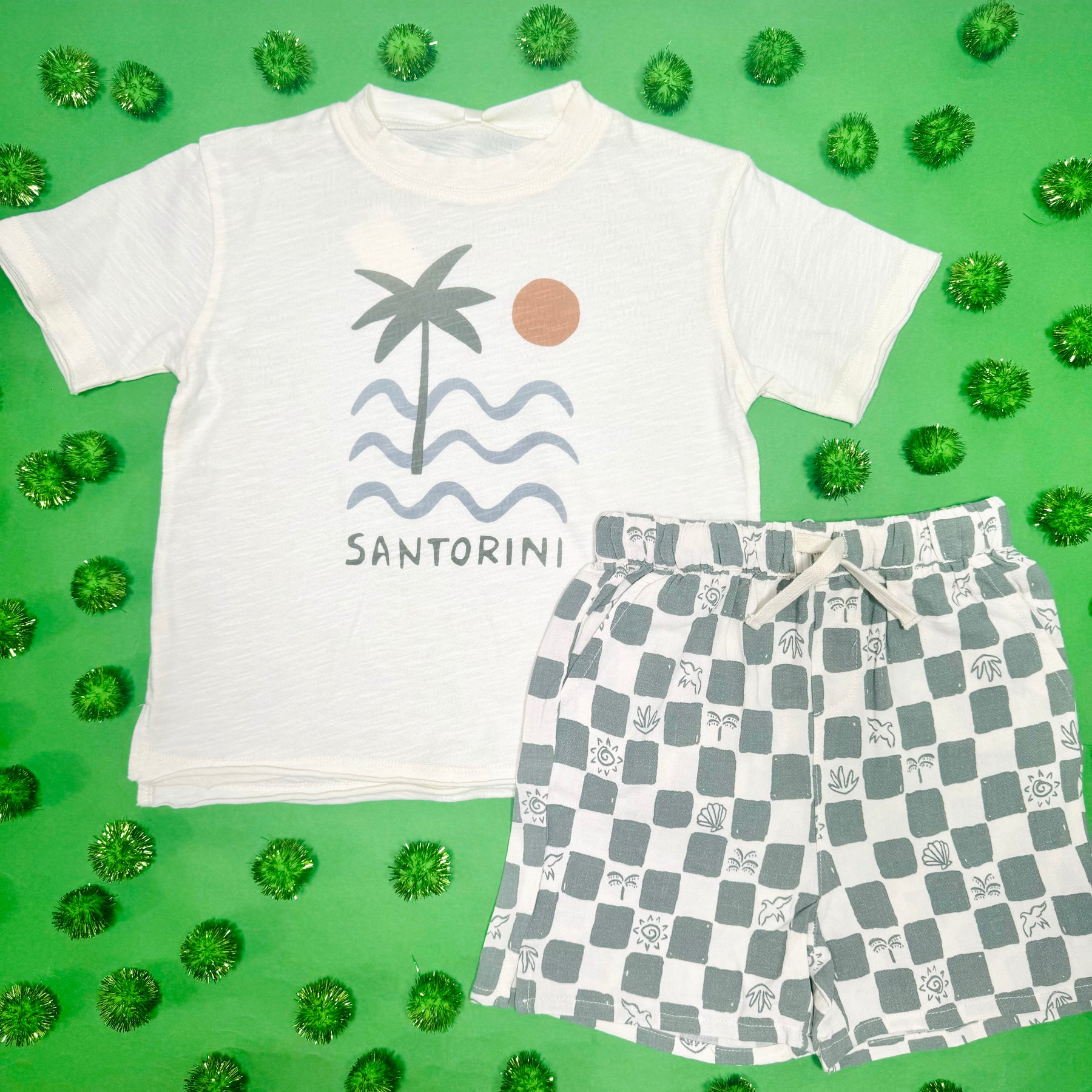 COASTAL CHECK SHORTS - SHORTS