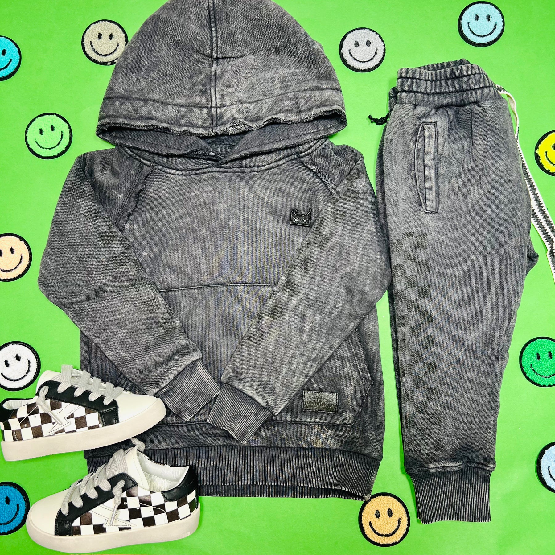 SIDE FLAG SWEATPANTS
