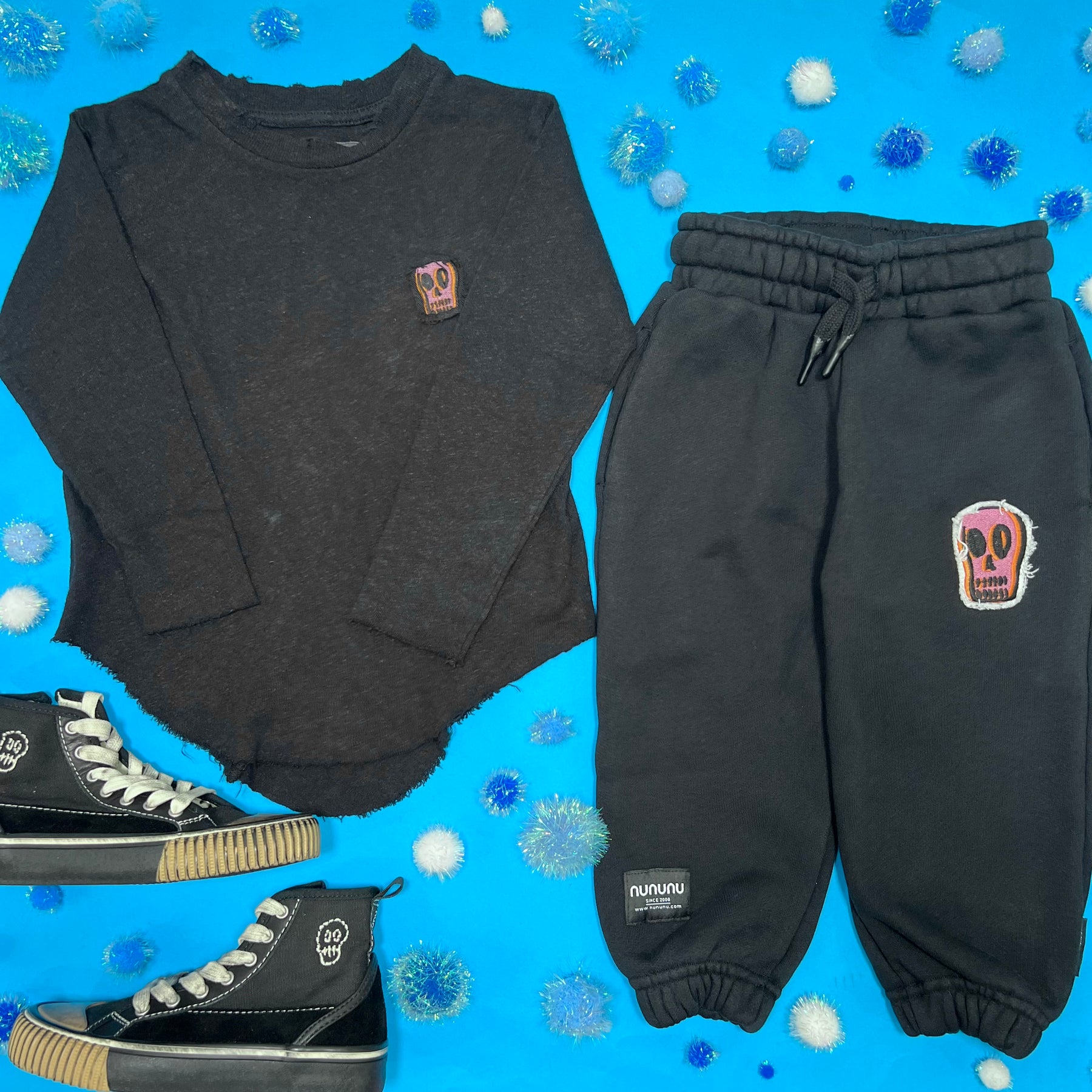 DIZZY SKULL SWEATPANTS