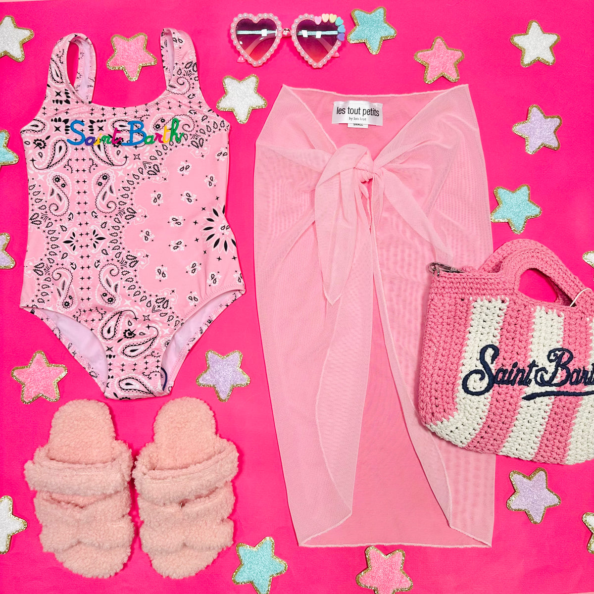 PASTEL SHEER SARONG WRAP COVER UP - COVER UPS