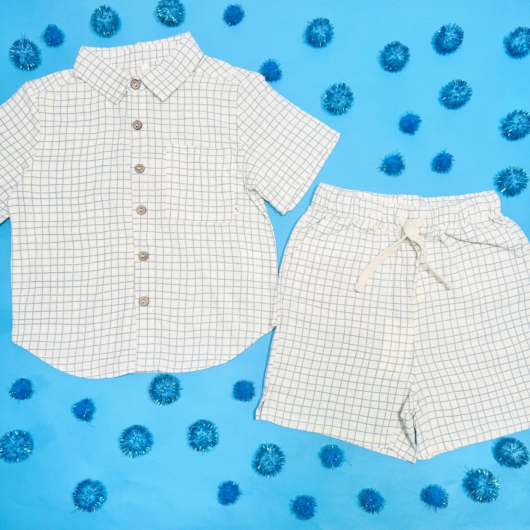 PERRY GRID SHORTS - SHORTS
