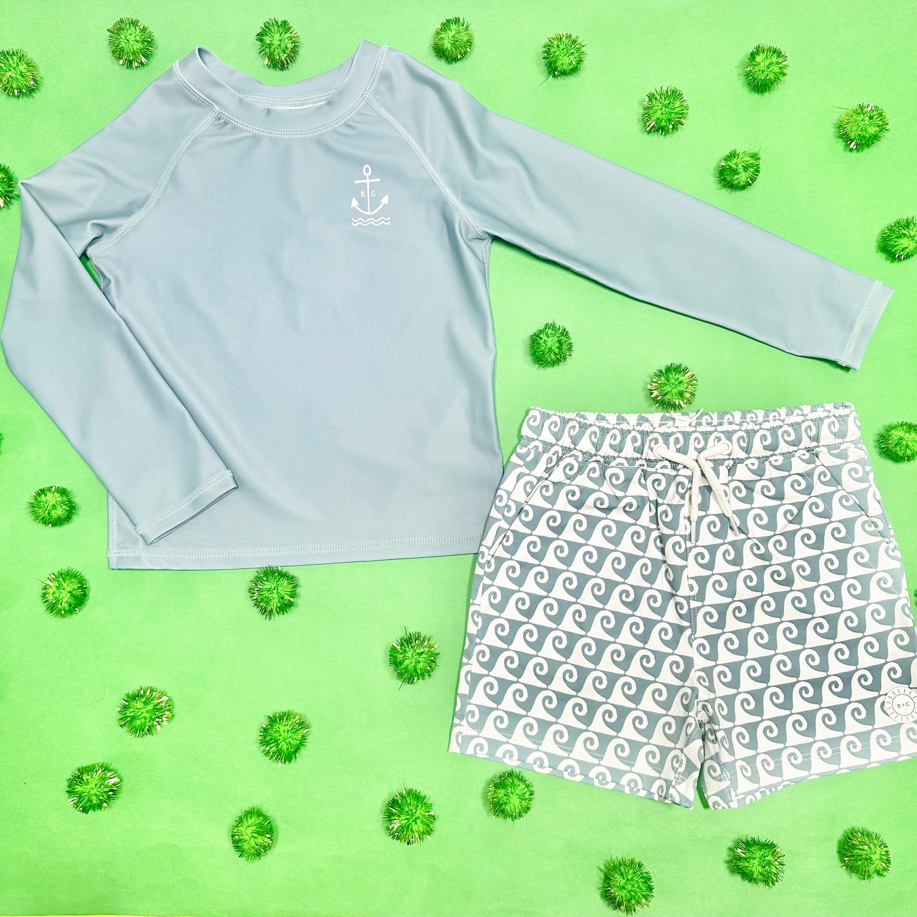 WAVES SWIM TRUNKS - SWIM TRUNKS