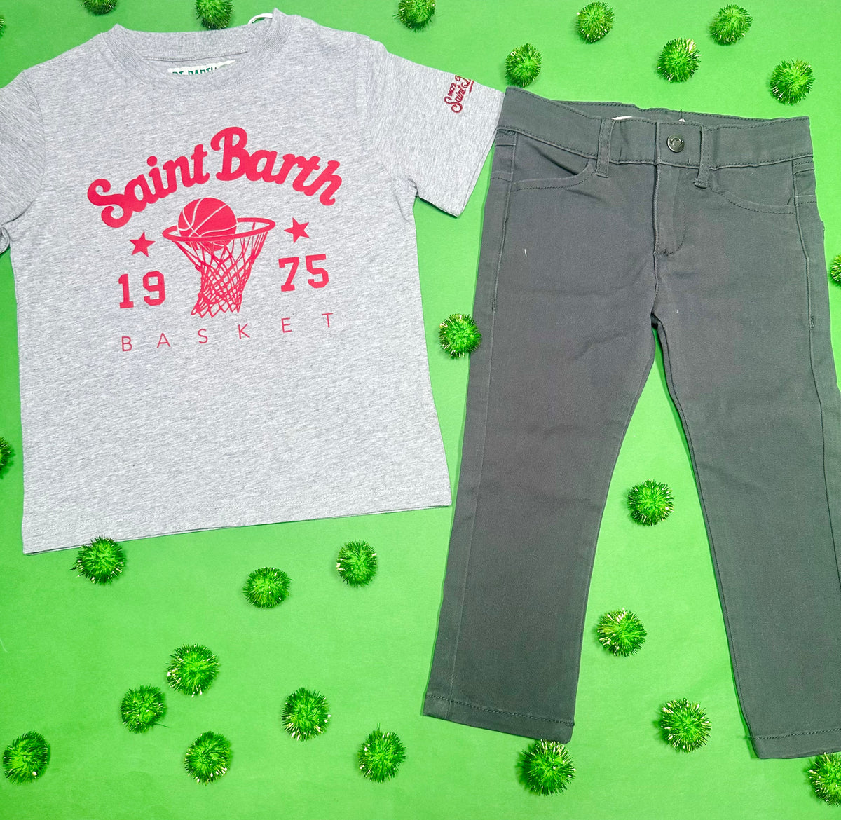 ST BARTH BASKETBALL TSHIRT - SHORT SLEEVE TOPS