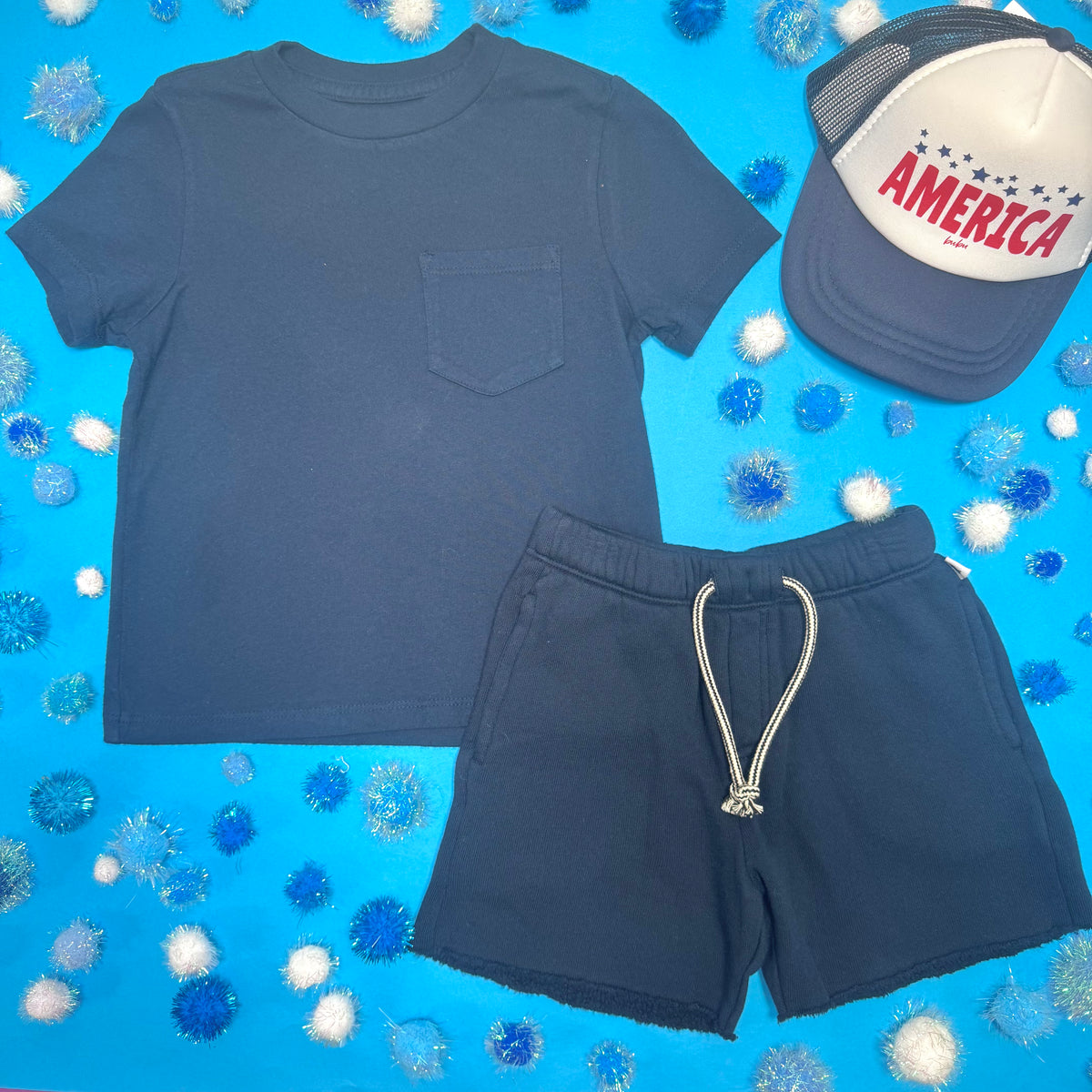 MIDNIGHT BUTTER SOFT SHORTS