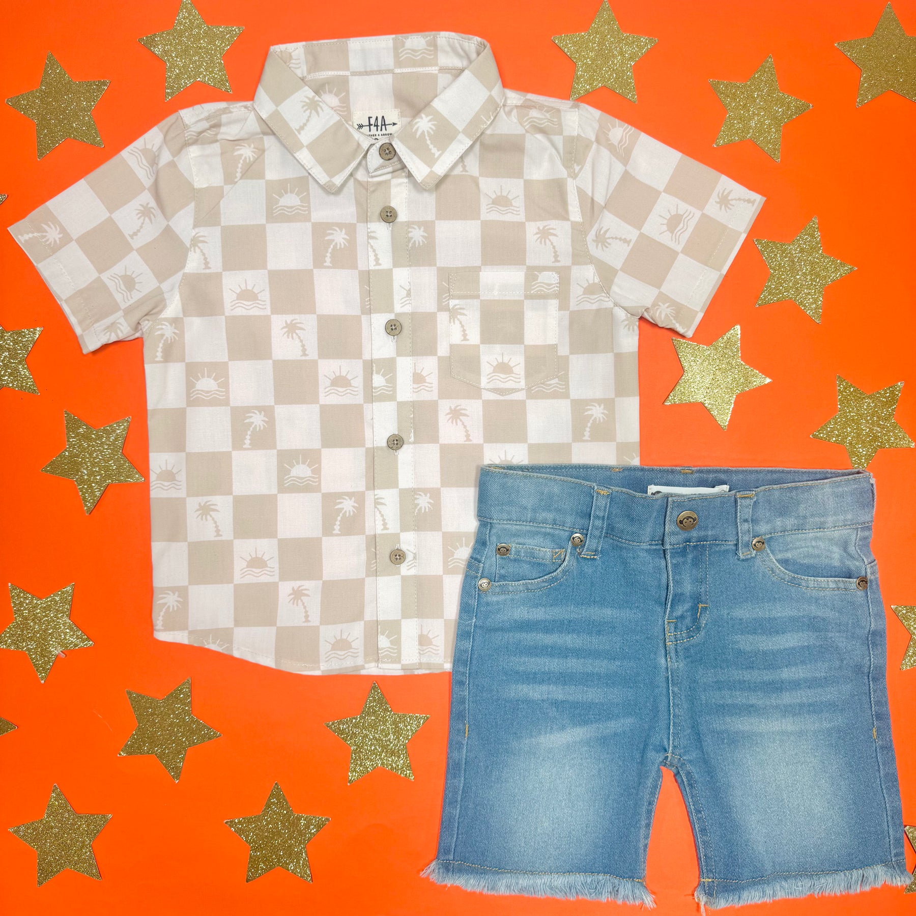 CHECKED OUT BUTTON DOWN TOP - BUTTON DOWNS