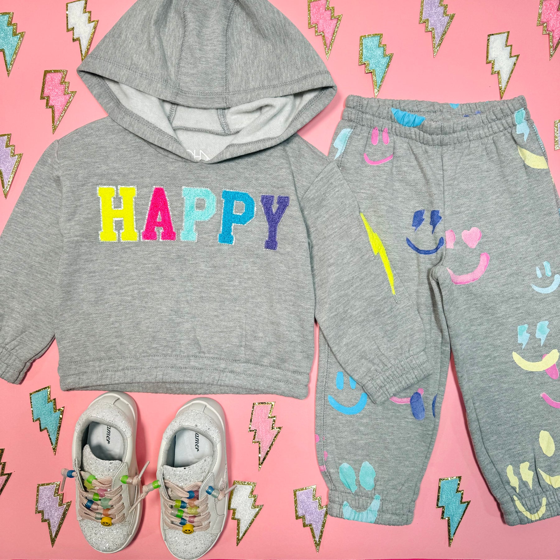 SMILEY DAZE SWEATPANTS - SWEATPANTS