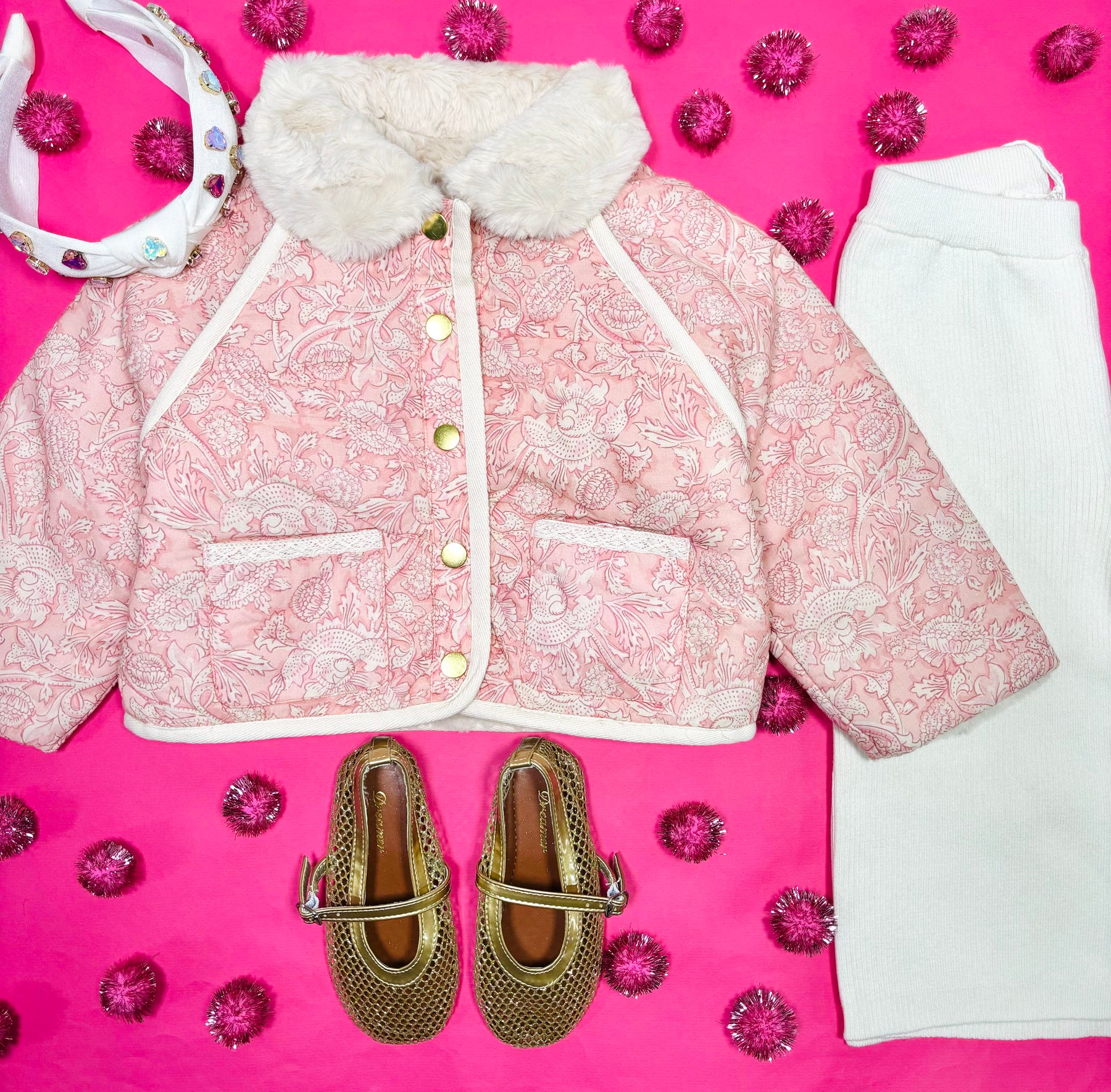 JASMINA REVERSIBLE MOUNTAIN AVENS COAT