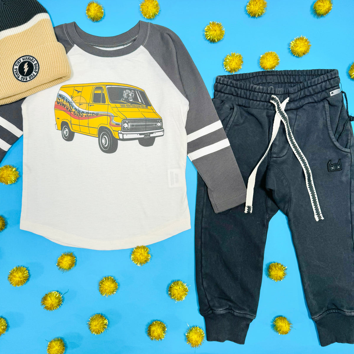 VANTASTIC LONG SLEEVE RAGLAN TSHIRT - LONG SLEEVE TOPS