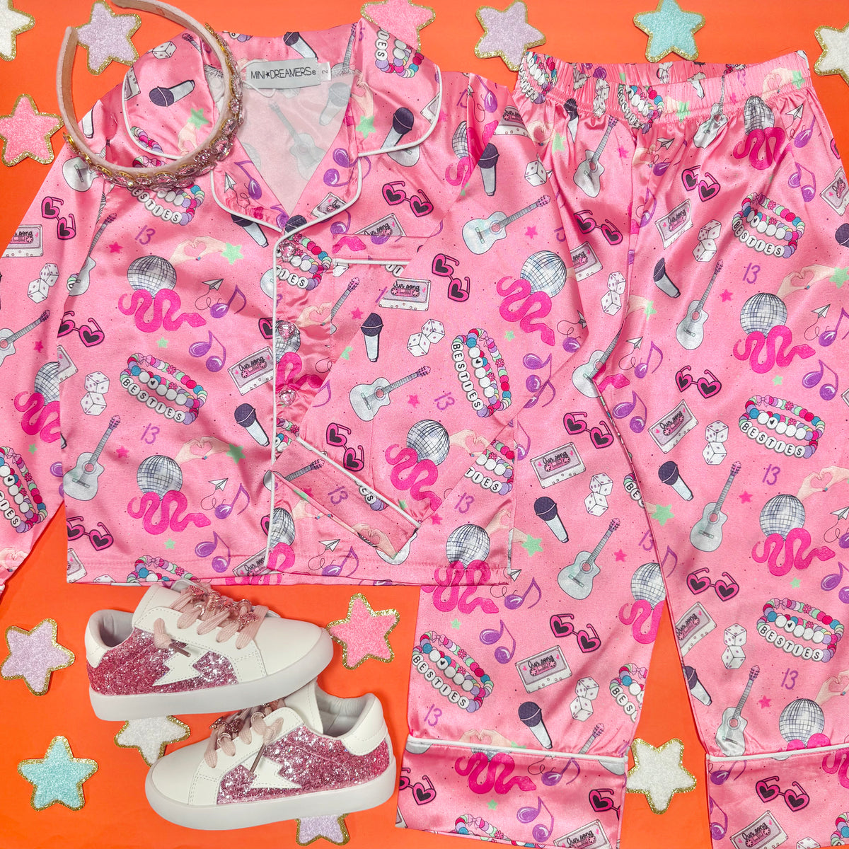 TAY TAY SHOWGIRL SILKY SET