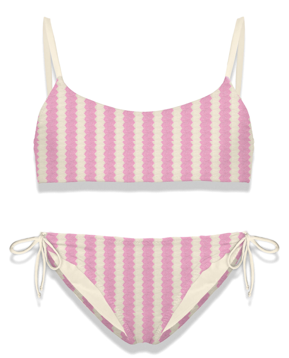 MINI WAVES KNITTED JAIDEN TWO PIECE BIKINI (PREORDER)