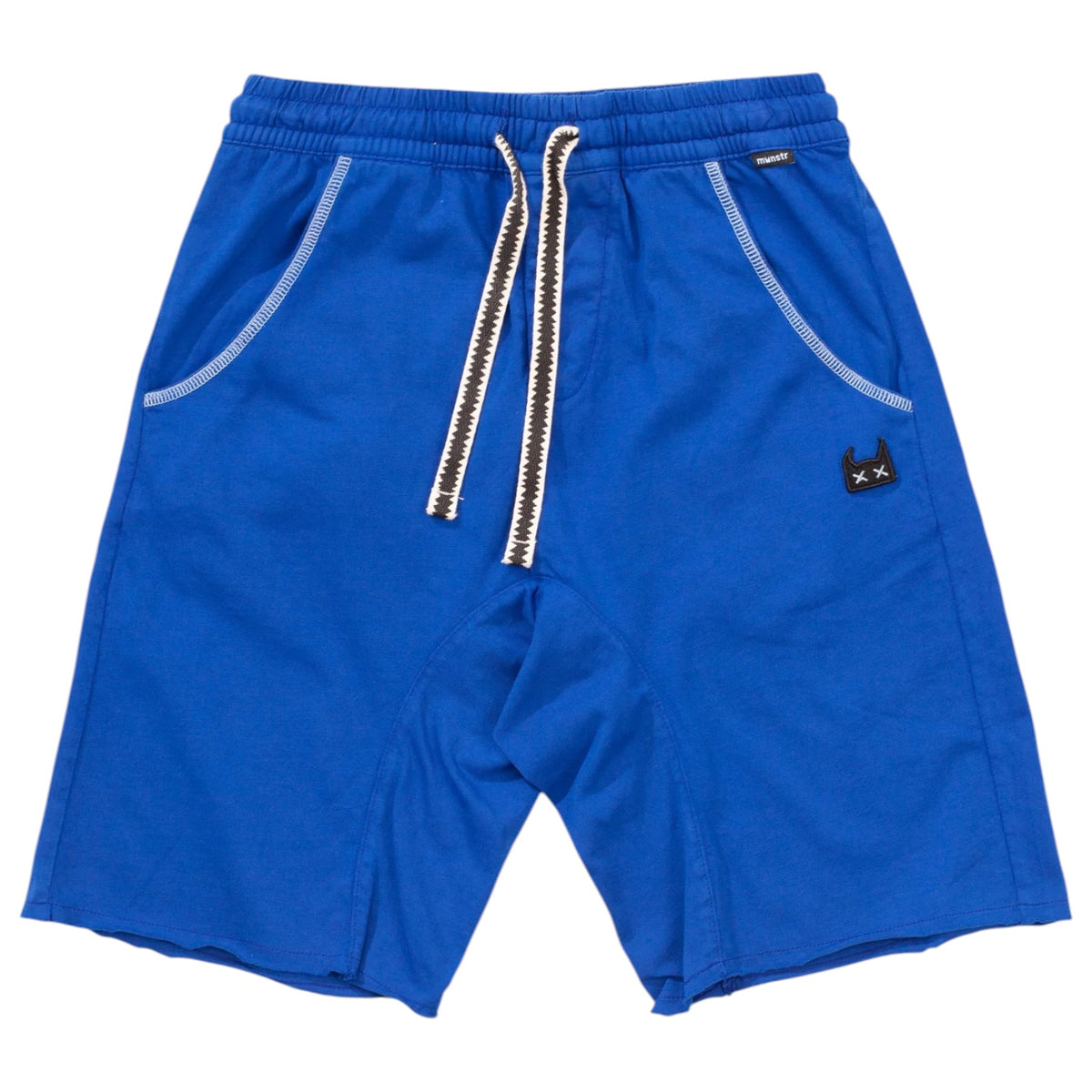 WASHED ROYAL FAVE COVER SHORTS (PREORDER)