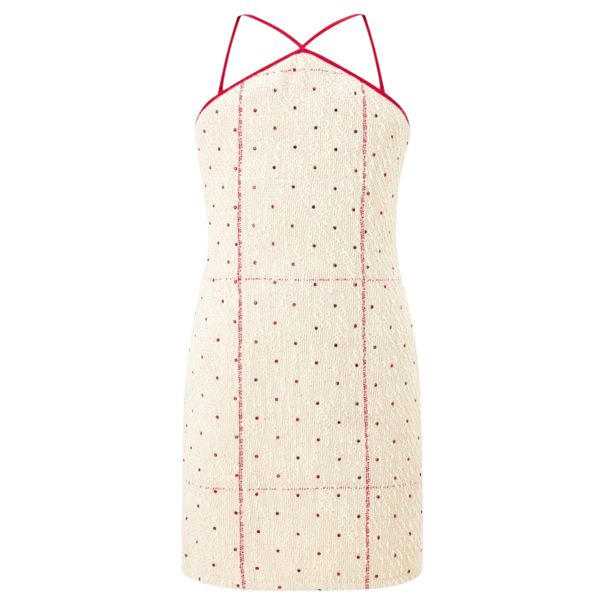 ELLIANNA DIAMANTE TWEED MINI DRESS (PREORDER)