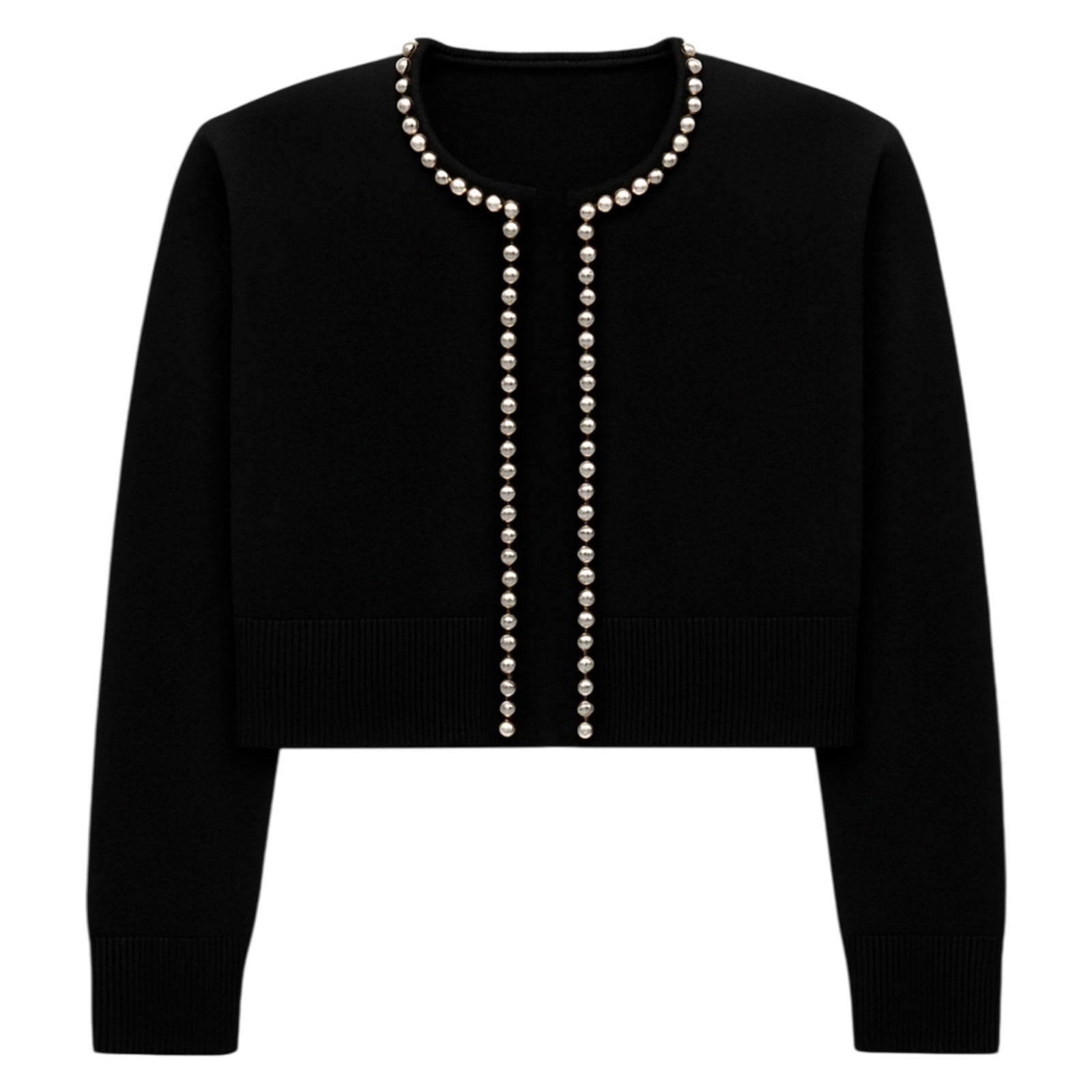 KITTY PEARL TRIM CARDIGAN (PREORDER)