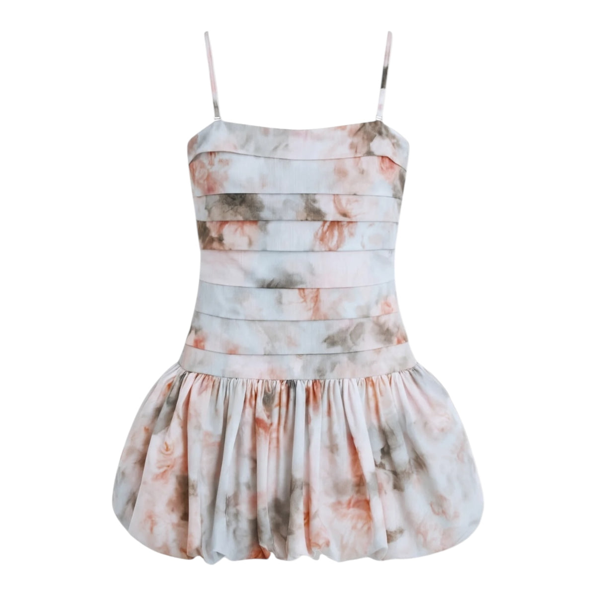 FRESCO FLORAL TIPPY DRESS (PREORDER)