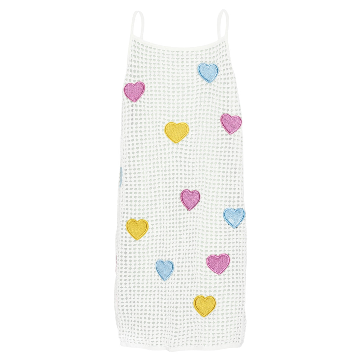 OLIVIA HEART CROCHET COVER UP DRESS (PREORDER)