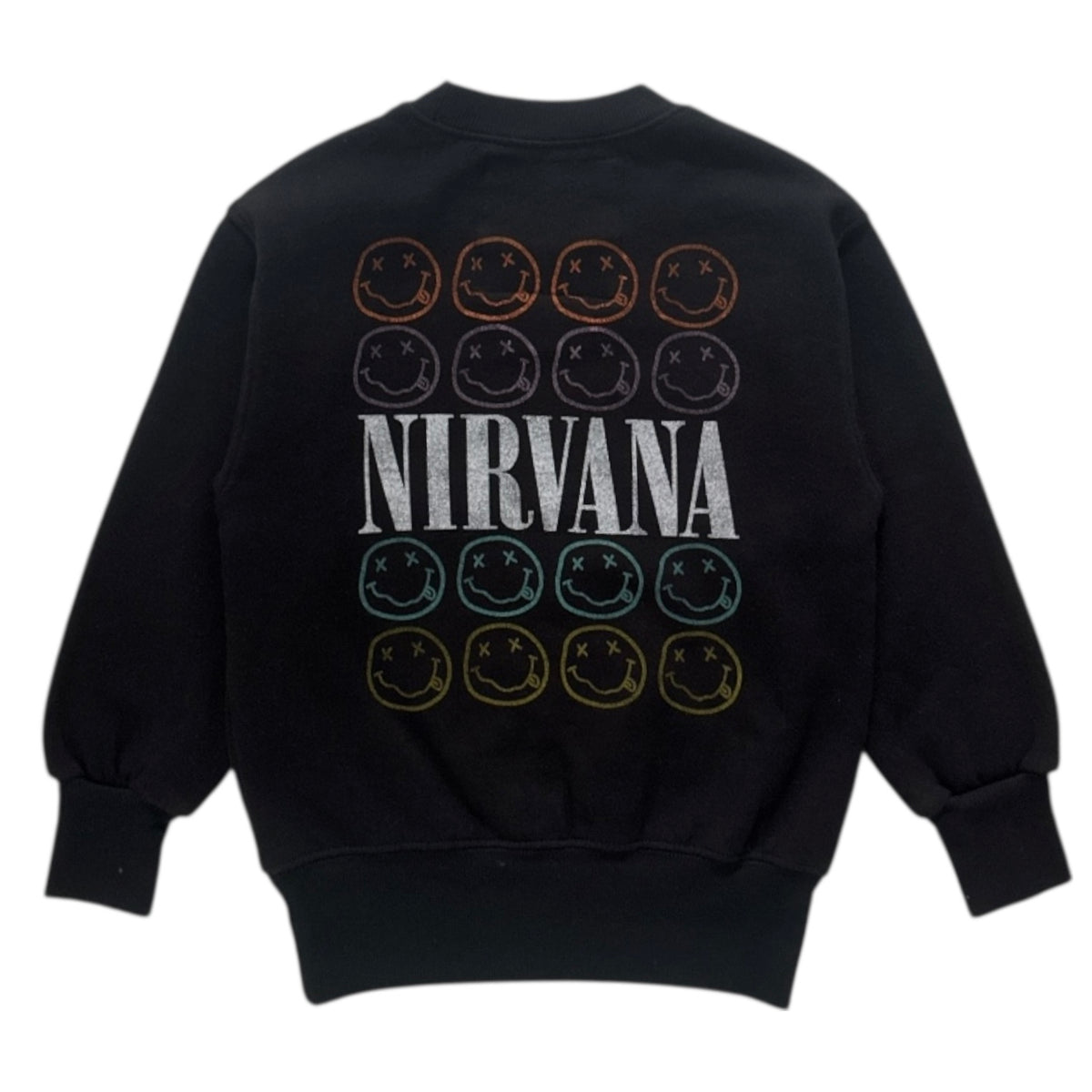 NIRVANA SMILEY SWEATSHIRT (UNISEX)