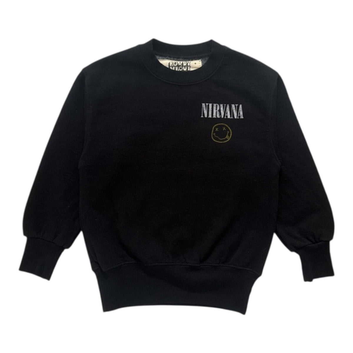 NIRVANA SMILEY SWEATSHIRT (UNISEX)