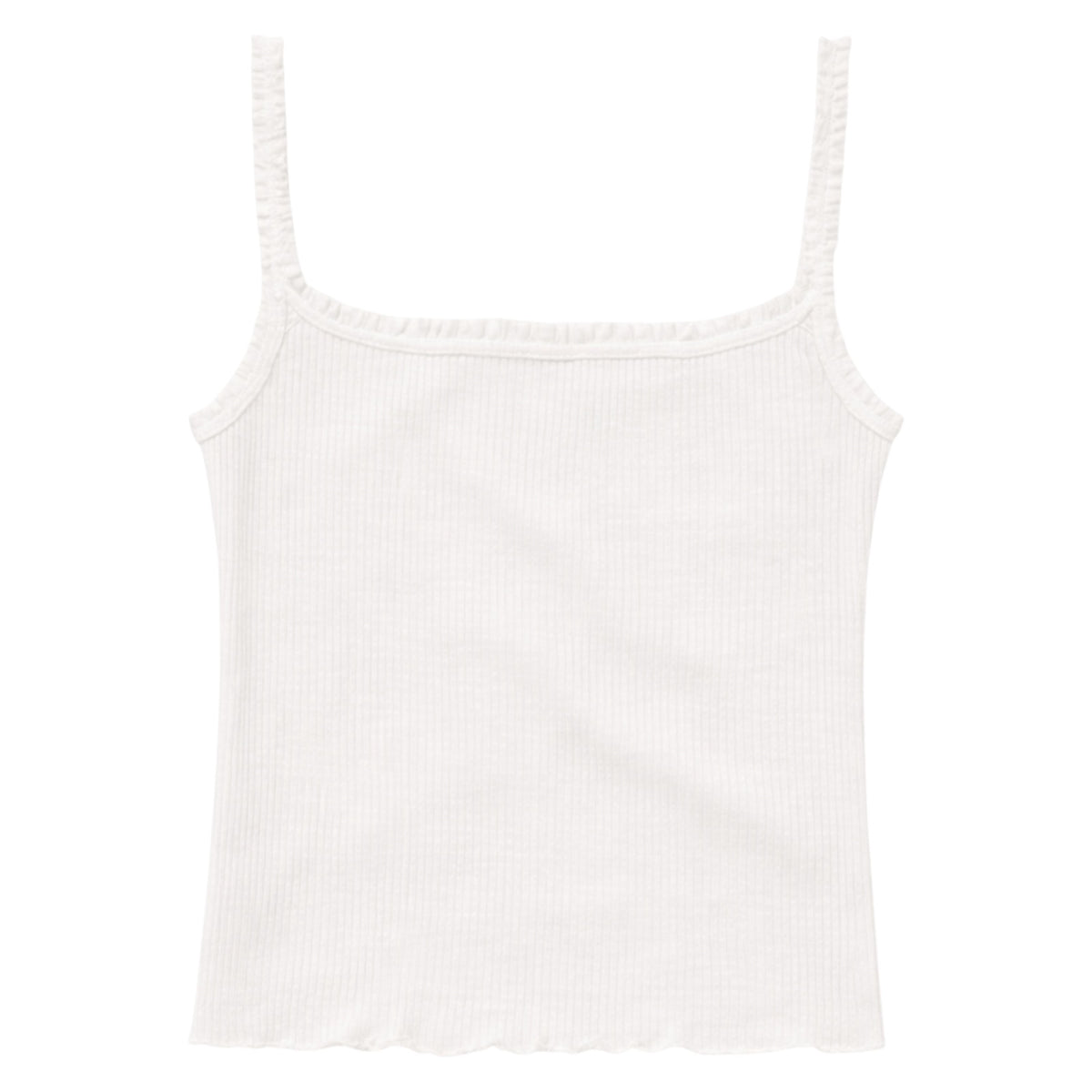 SUSAN RUFFLE TRIM TANK TOP (PREORDER)
