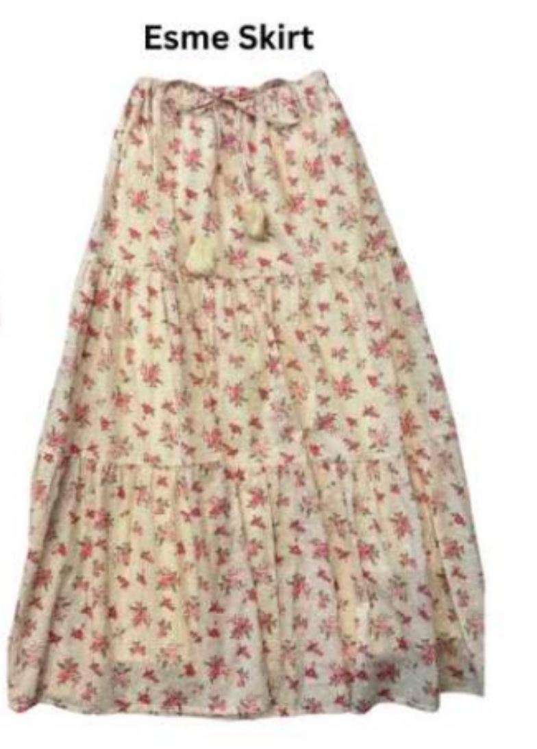 VINTAGE BUNCHES ESME MAXI SKIRT (PREORDER)