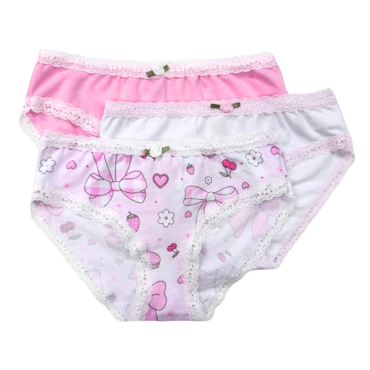 SUMMER BOWS 3 PACK PANTIES (PREORDER)