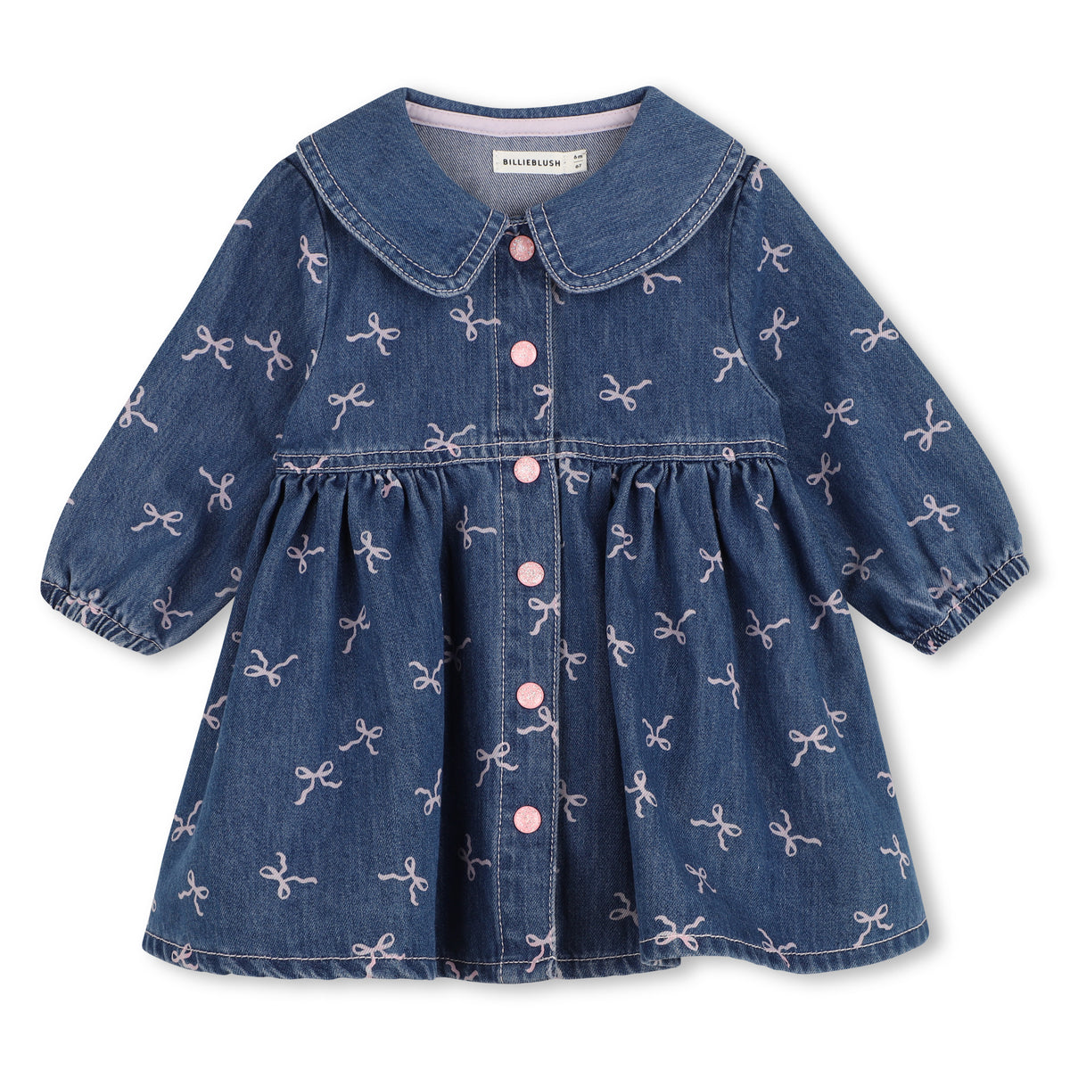 BOW DENIM DRESS (PREORDER)