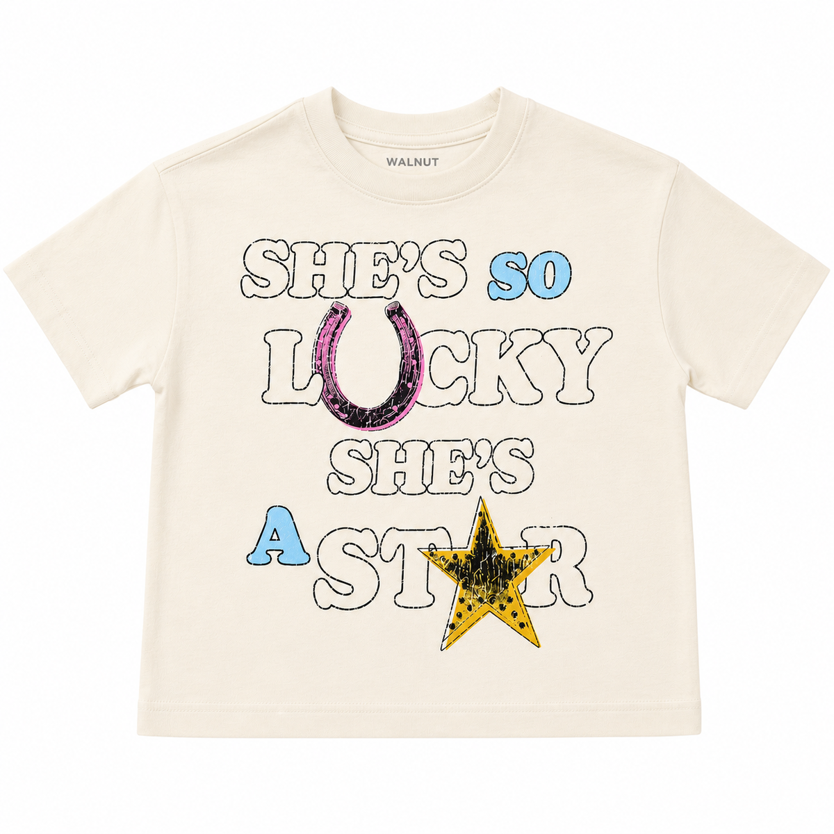 SHE'S SO LUCKY SHE'S A STAR TSHIRT