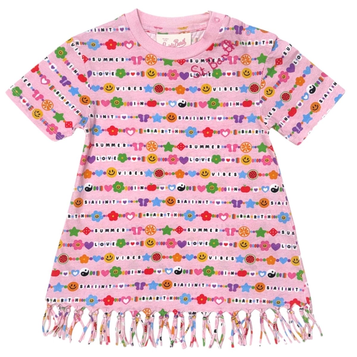 ABBEY CHARMS FRINGE DRESS - DRESSES