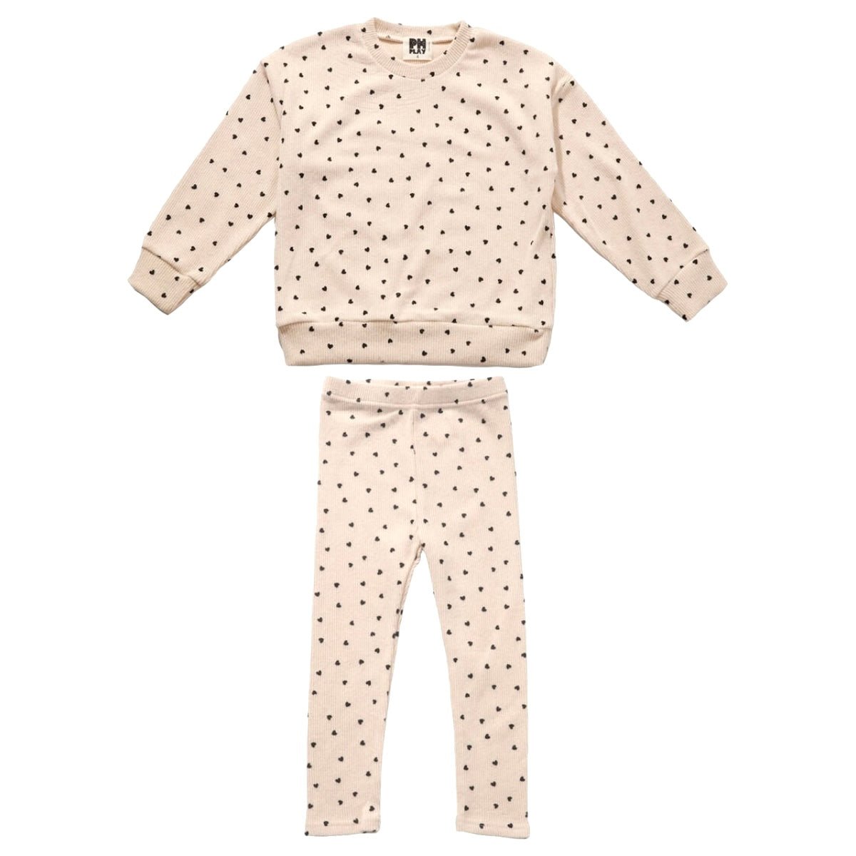 ALICE HEARTS SWEATSHIRT AND LEGGINGS SET - SET