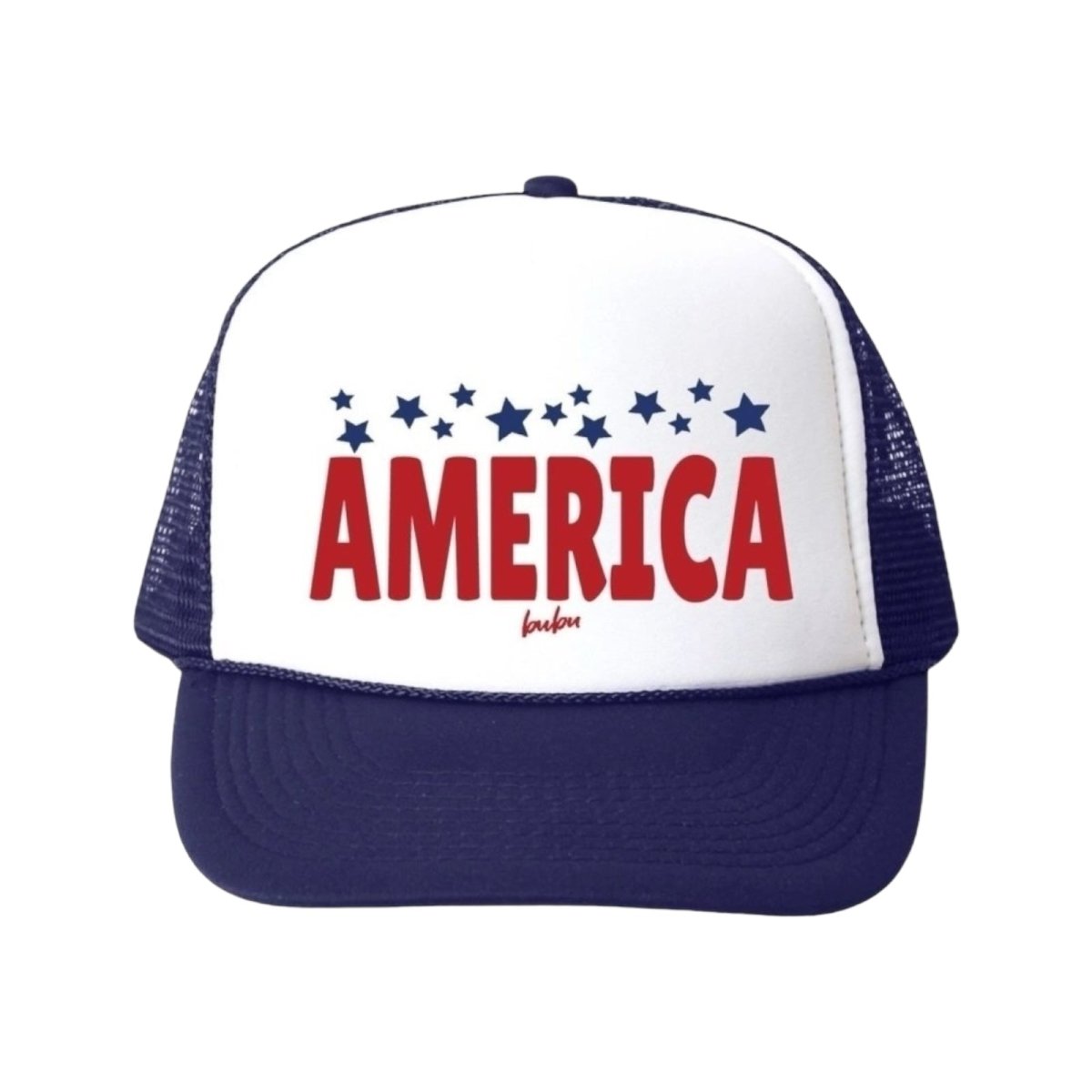 AMERICA STARS TRUCKER HAT - HATS