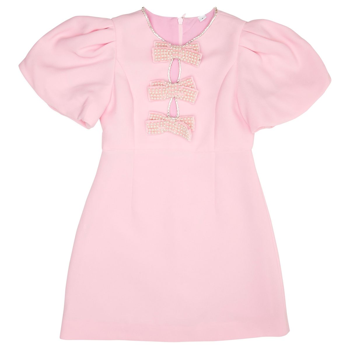 ANGIE BOW DRESS 2 / PINK