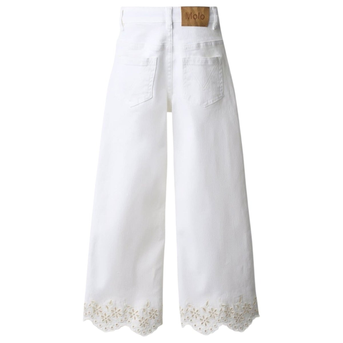 AVA LACE DENIM PANTS (PREORDER) - MOLO