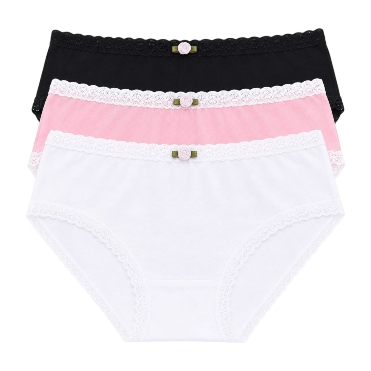 BALLET SOLID 3 PACK PANTIES (PREORDER) - ESME