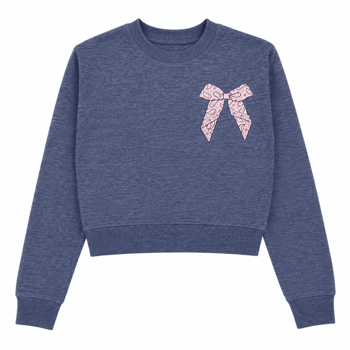 BANDANA BOW SWEATSHIRT - FIREHOUSE