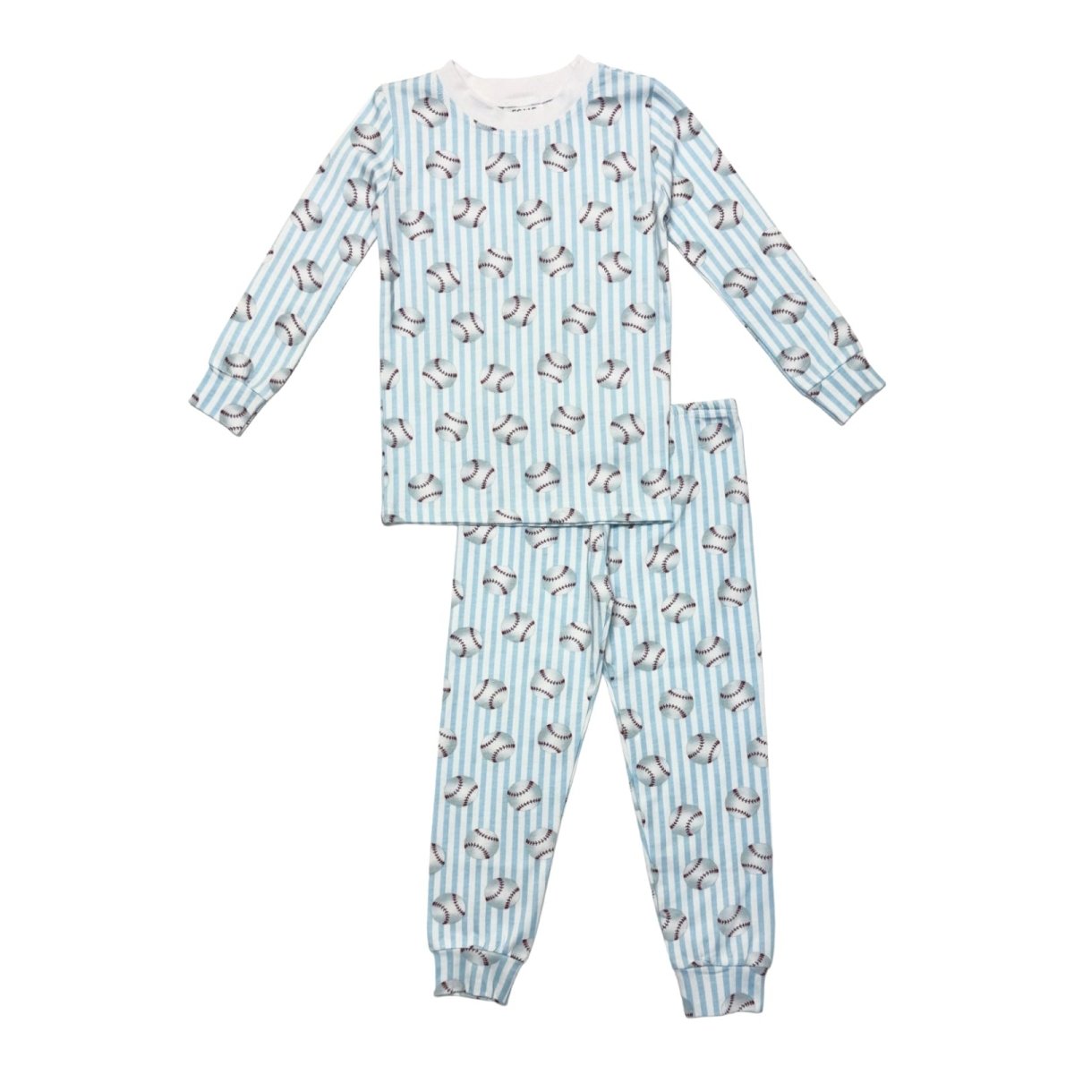 BASEBALL LONG SLEEVE PJS - PAJAMAS