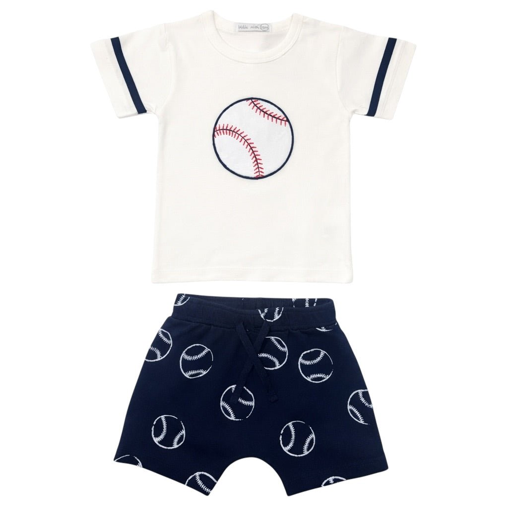 BASEBALL TSHIRT AND SHORTS SET - MISH MISH