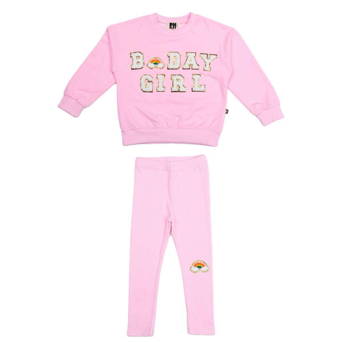 BDAY GIRL SWEATSHIRT AND LEGGINGS SET - SET
