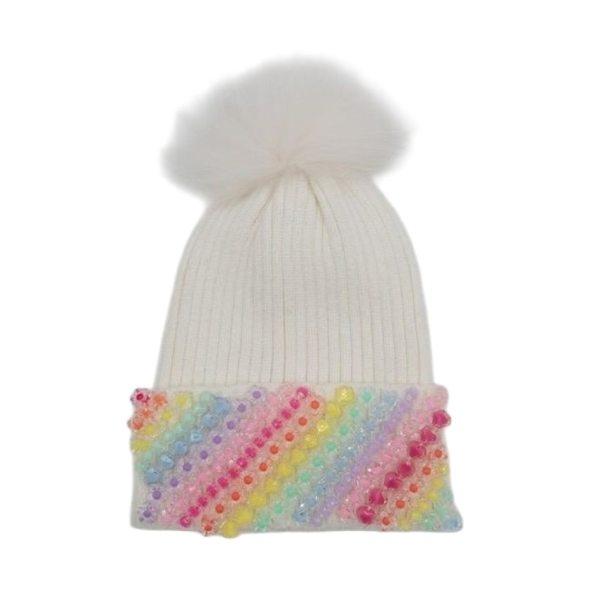 BEADED BEANIE