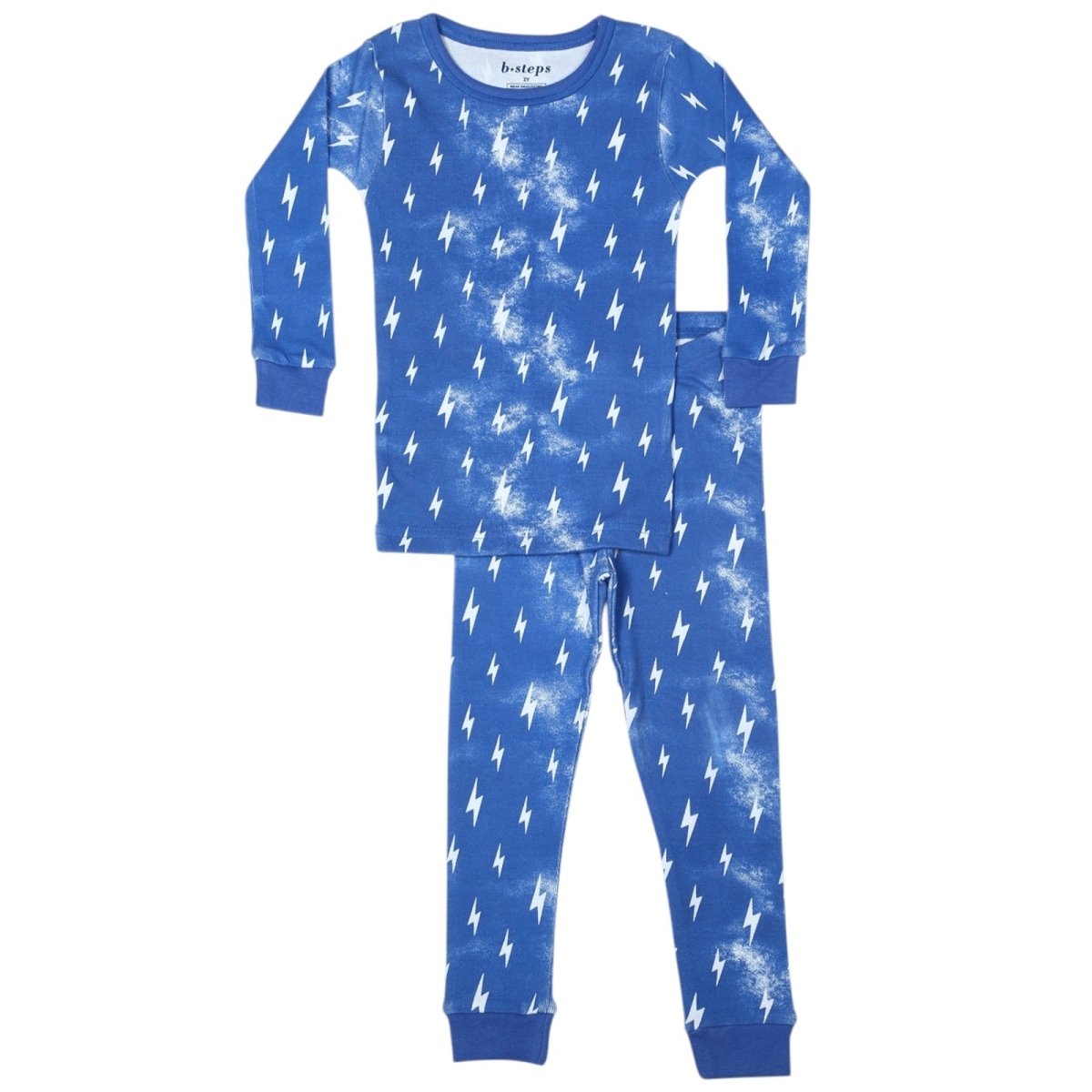 BOLTS LONG SLEEVE TWO PIECE PAJAMA - BABY STEPS - PAJAMAS