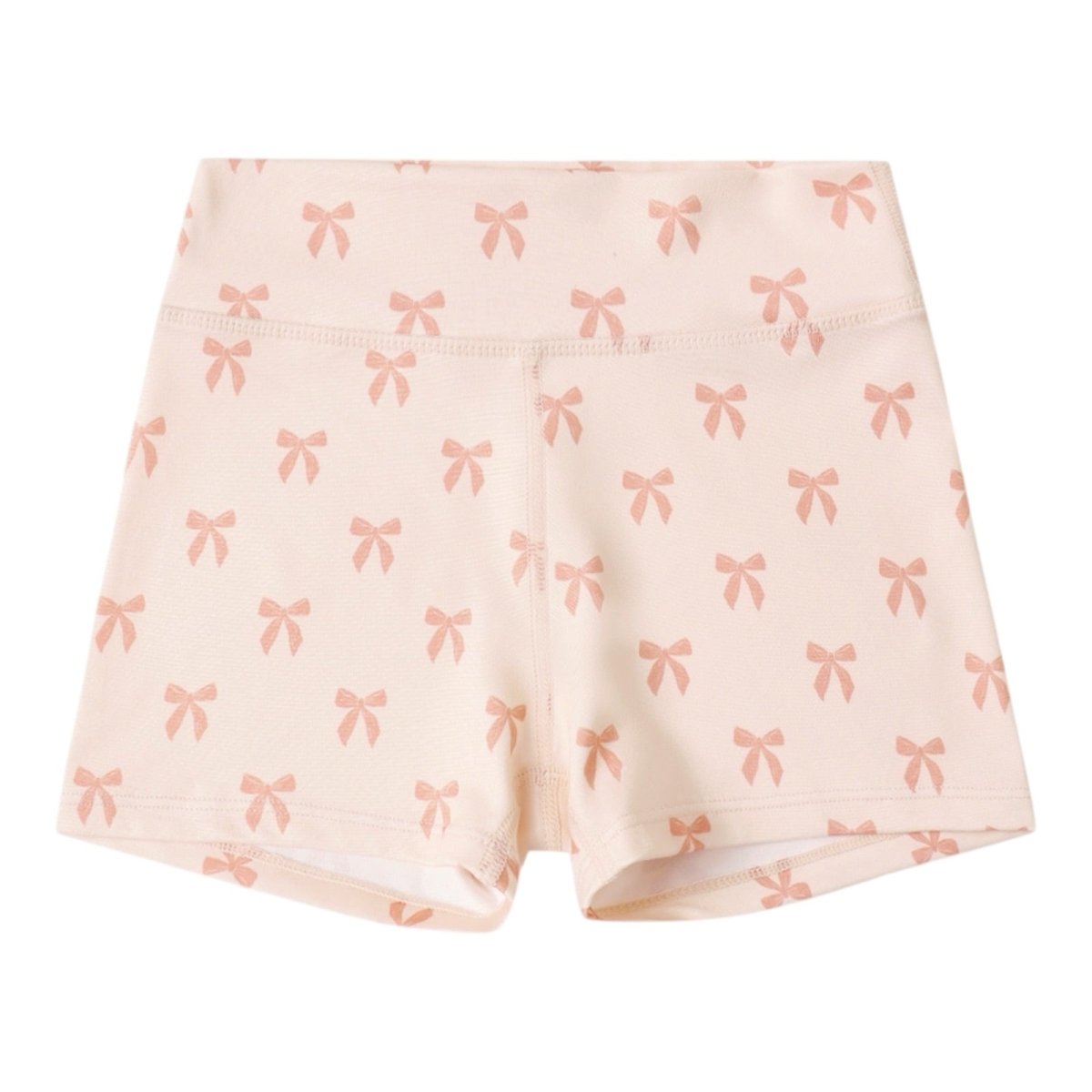 BOW SHORTIE BIKER SHORTS - RYLEE + CRU - SHORTS