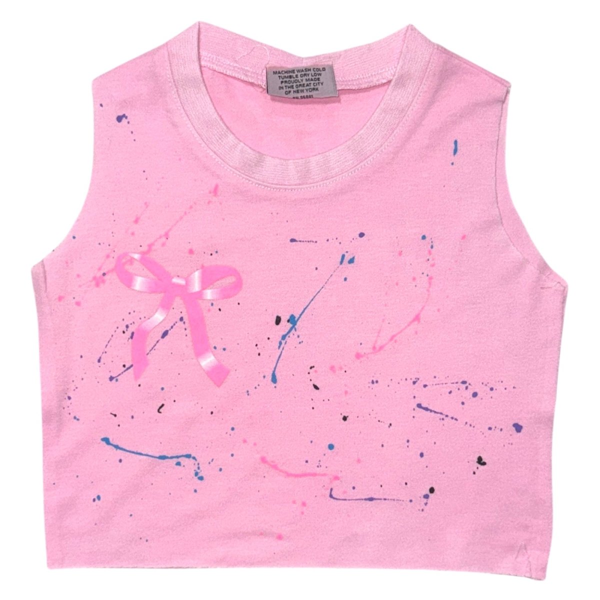 BOW SPLATTER TANK TOP - TANK TOPS