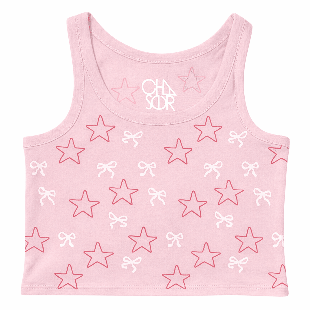 BOWS & STARS TANK TOP - CHASER KIDS