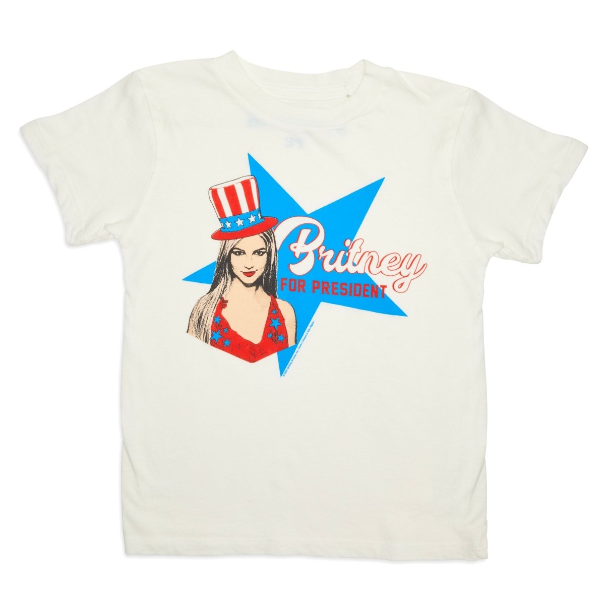 BRITNEY FOR PRESIDENT TSHIRT - SHORT SLEEVE TOPS